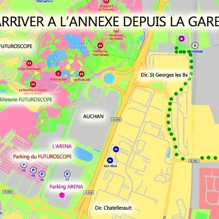 L'annexe, Maison Avec Jardin Proche Futuroscope 펜션 *