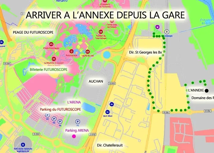 L'annexe, Maison Avec Jardin Proche Futuroscope Hébergement de vacances *